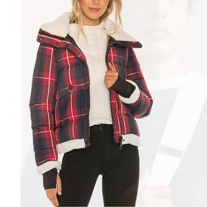 SAM shearling puffer jacket size S